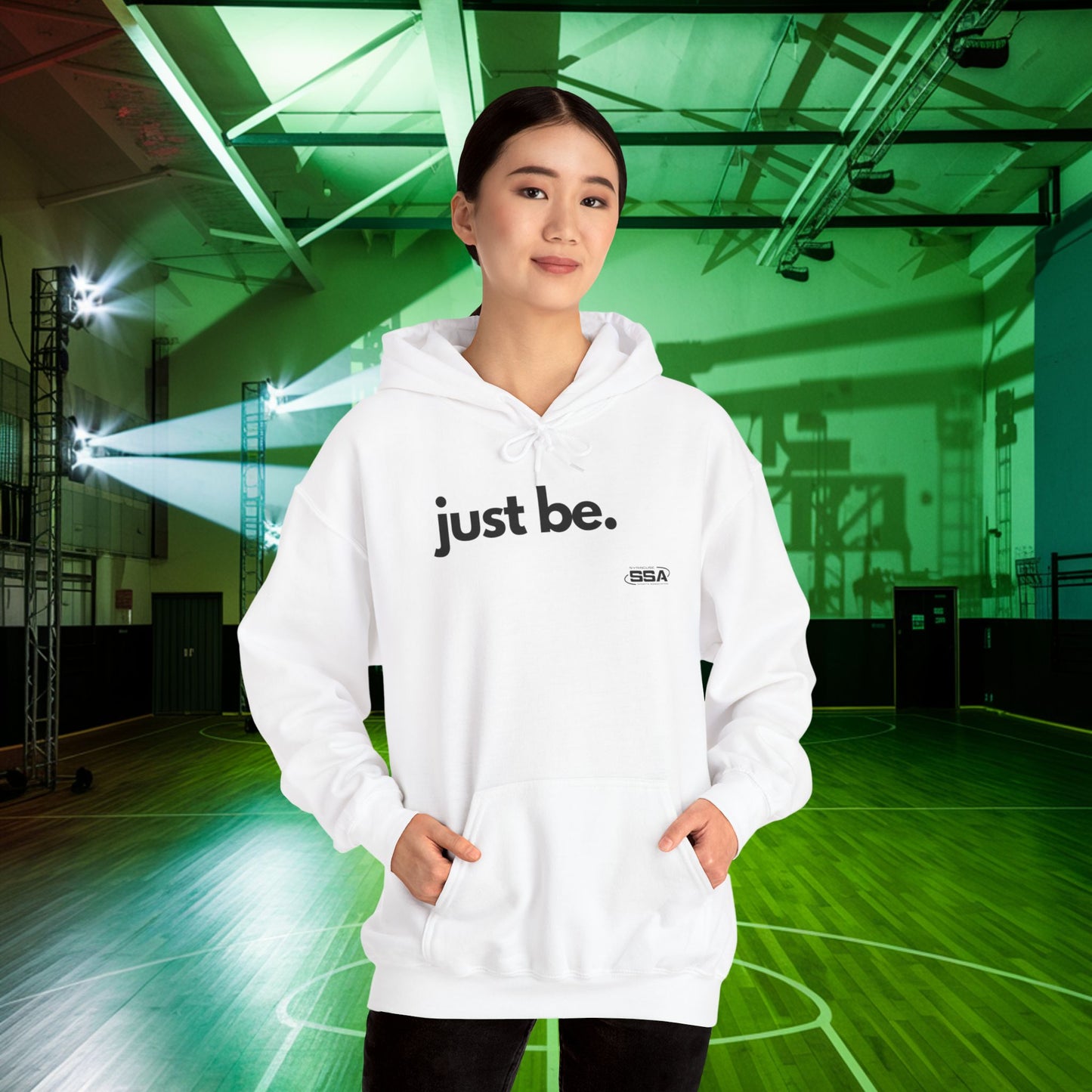 Just Be. | ComfortBlend Hoodie