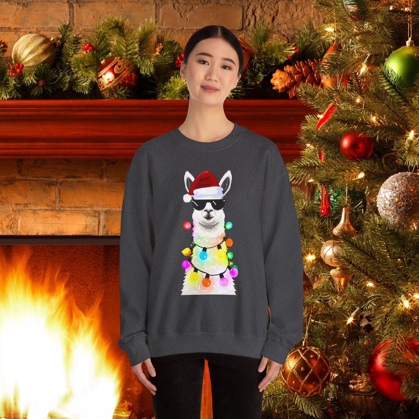 Jolly Llama | Heavy Blend Sweatshirt