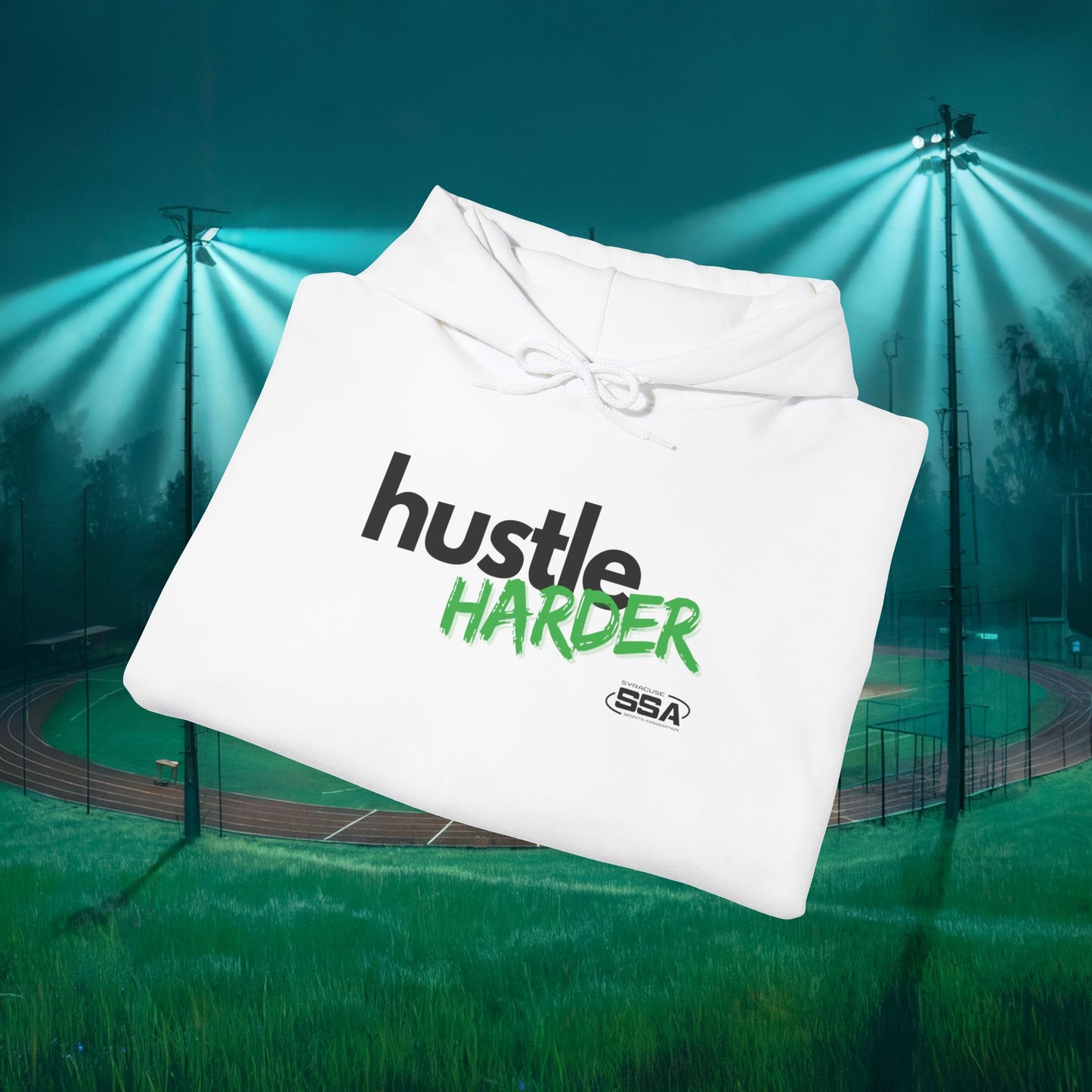 Hustle Harder | ComfortBlend Hoodie