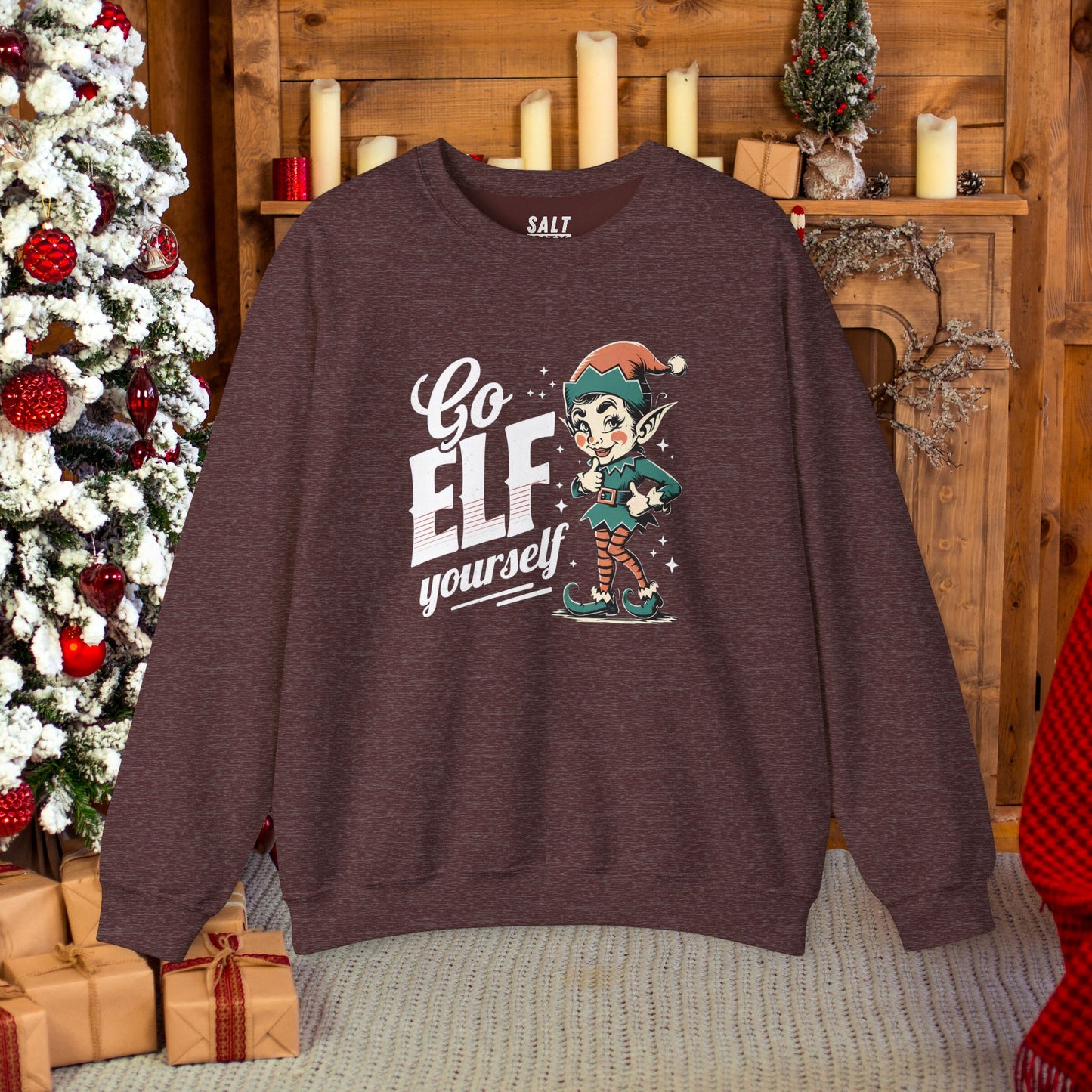 Go Elf Yourself | Heavy Blend Sweatshirt