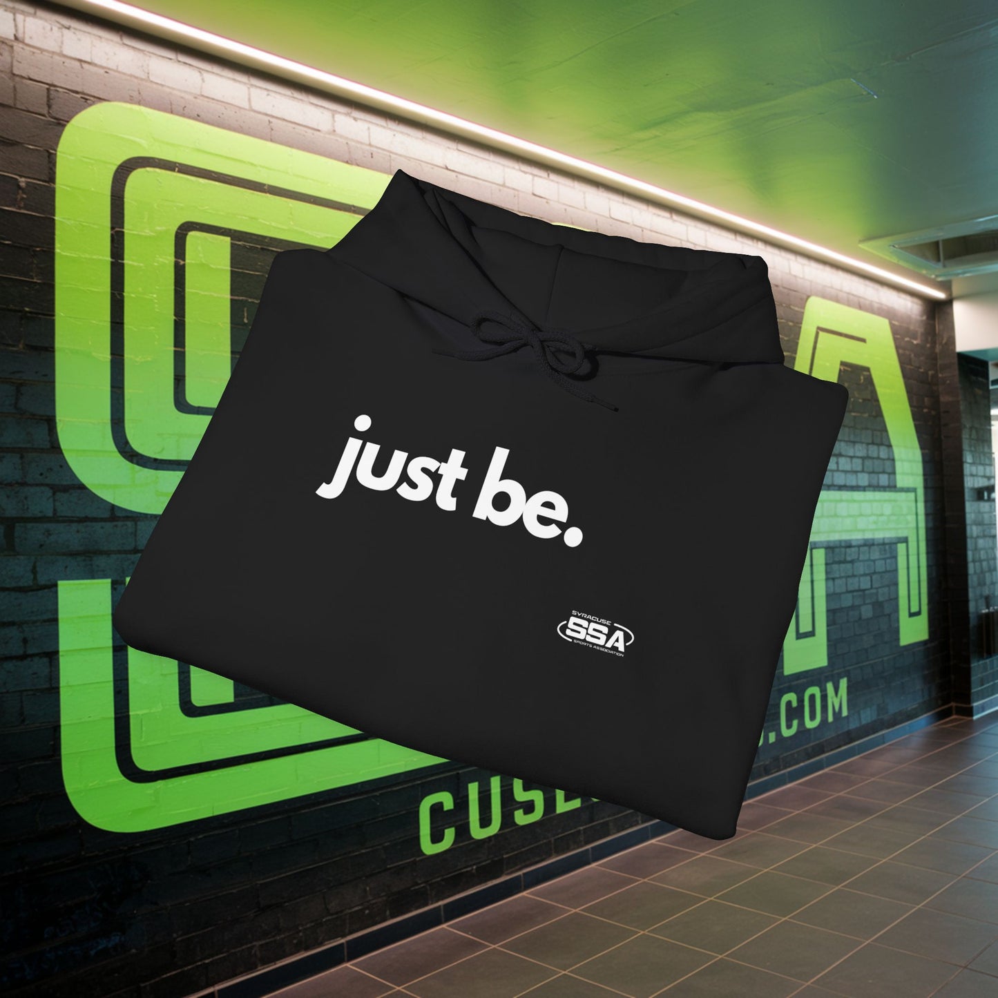 Just Be. | ComfortBlend Hoodie