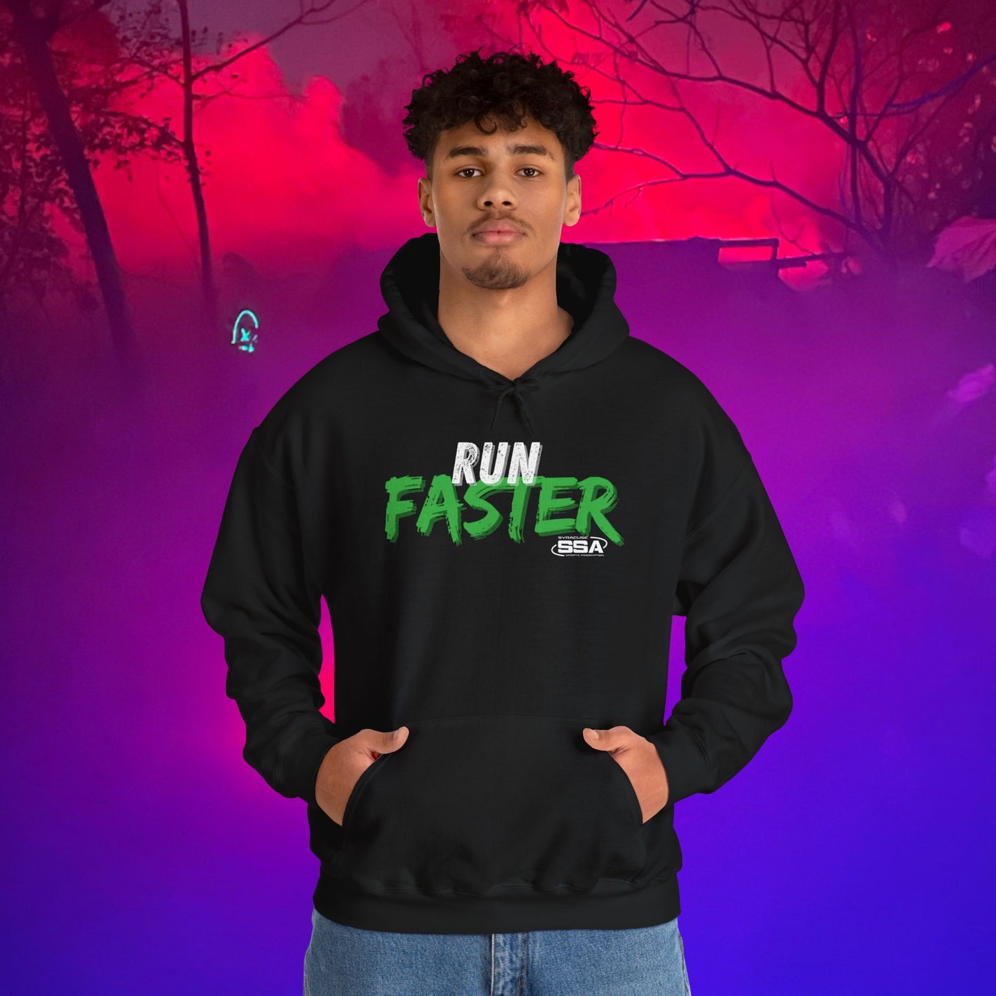 Run Faster Rusty | ComfortBlend Hoodie