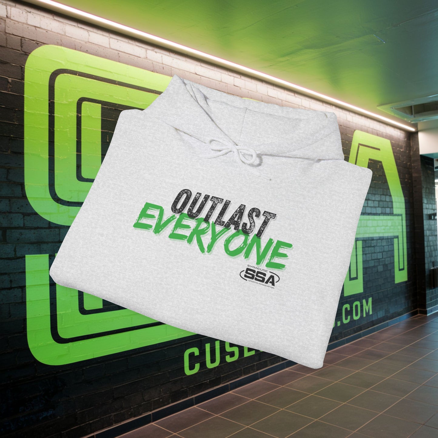 Outlast Everyone Rusty | ComfortBlend Hoodie