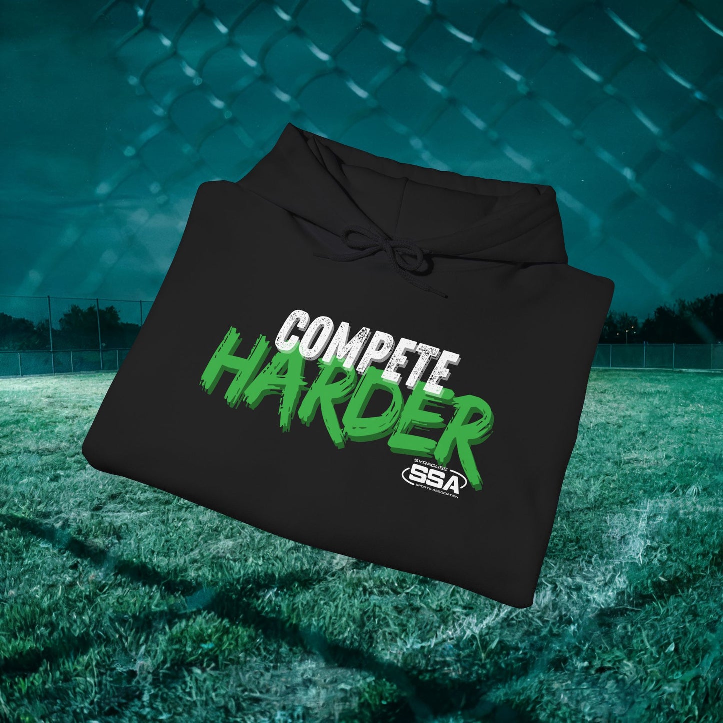 Compete Harder Rusty | ComfortBlend Hoodie