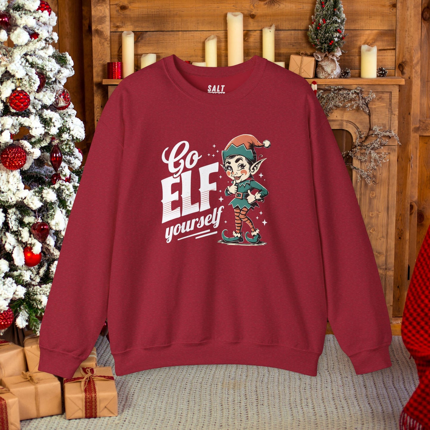 Go Elf Yourself | Heavy Blend Sweatshirt