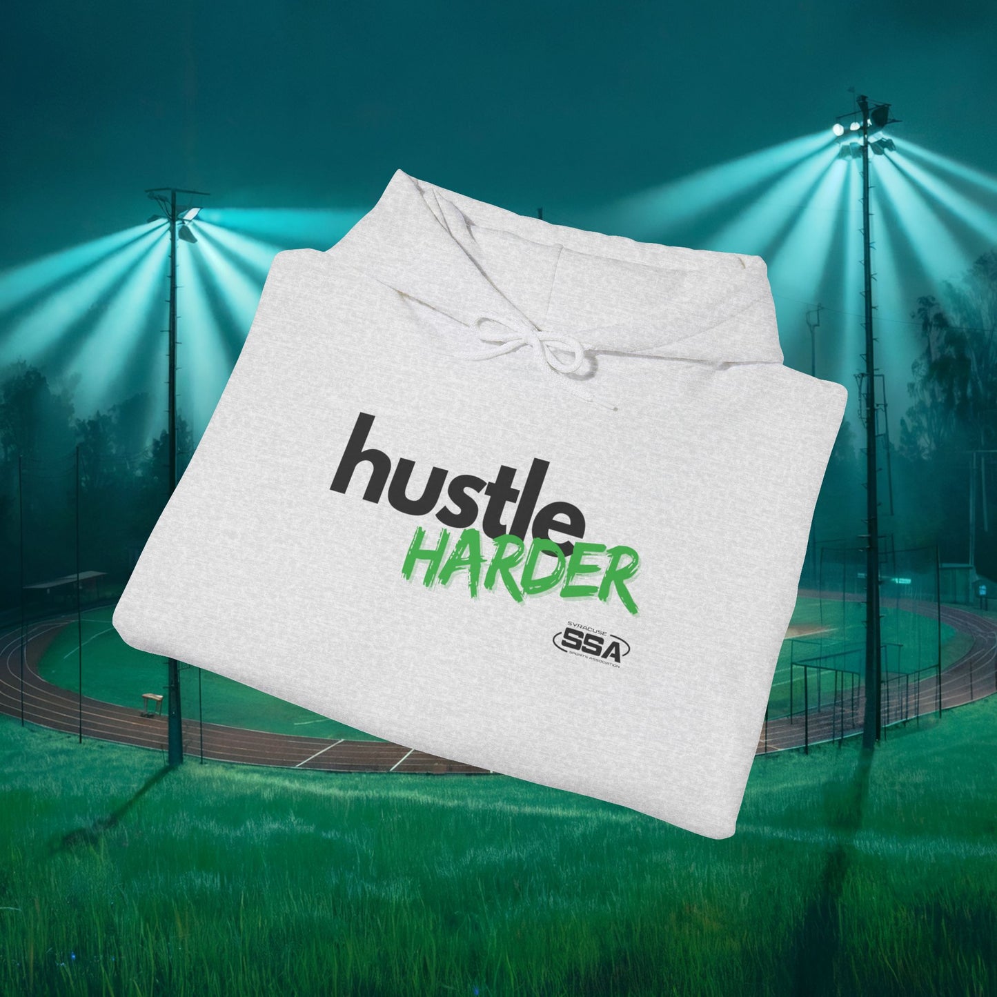 Hustle Harder | ComfortBlend Hoodie