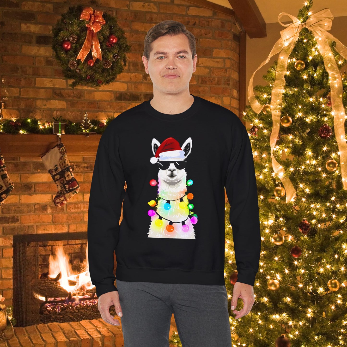 Jolly Llama | Heavy Blend Sweatshirt