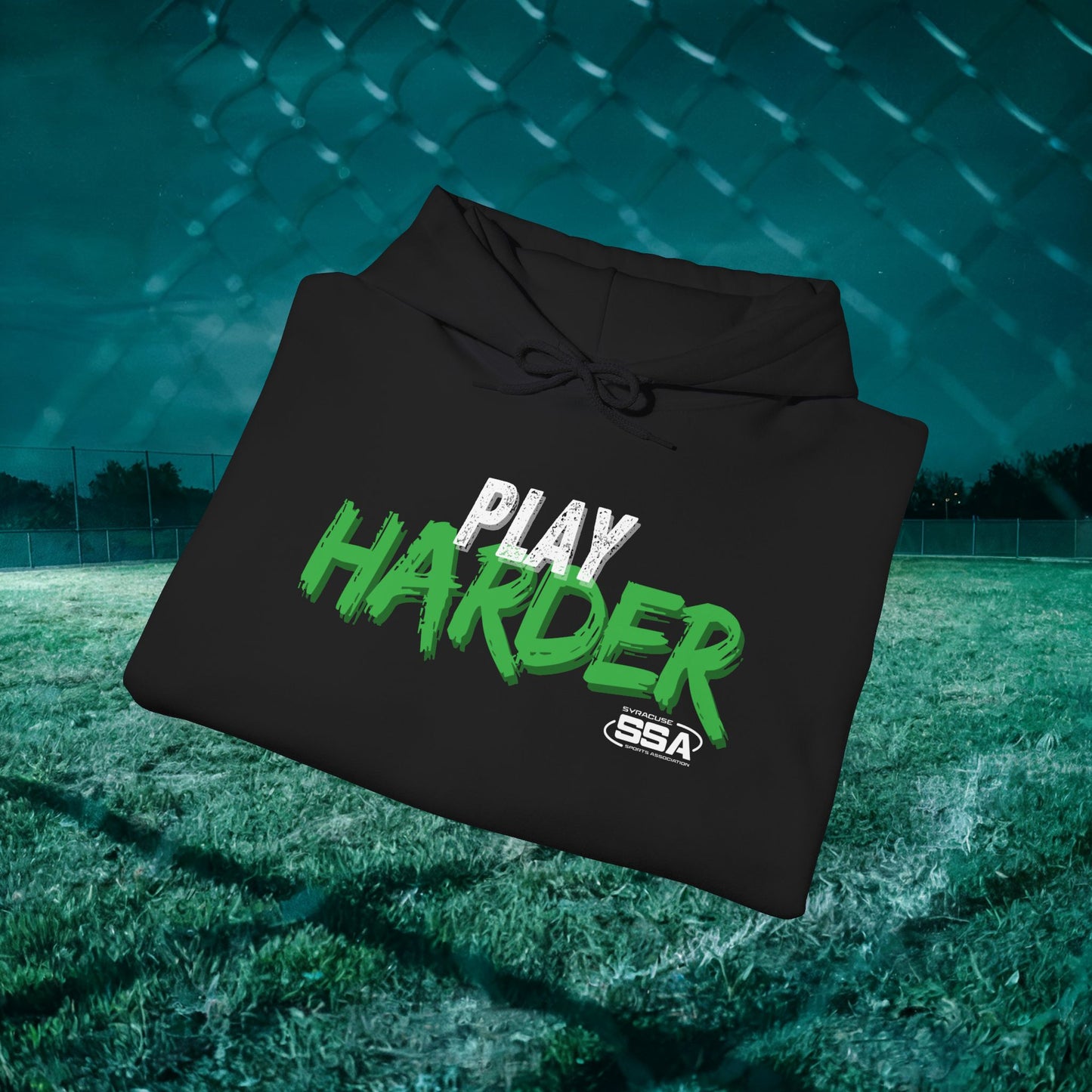 Play Harder Rusty | ComfortBlend Hoodie