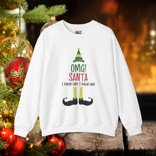 OMG Santa! | Heavy Blend Sweatshirt | SALE