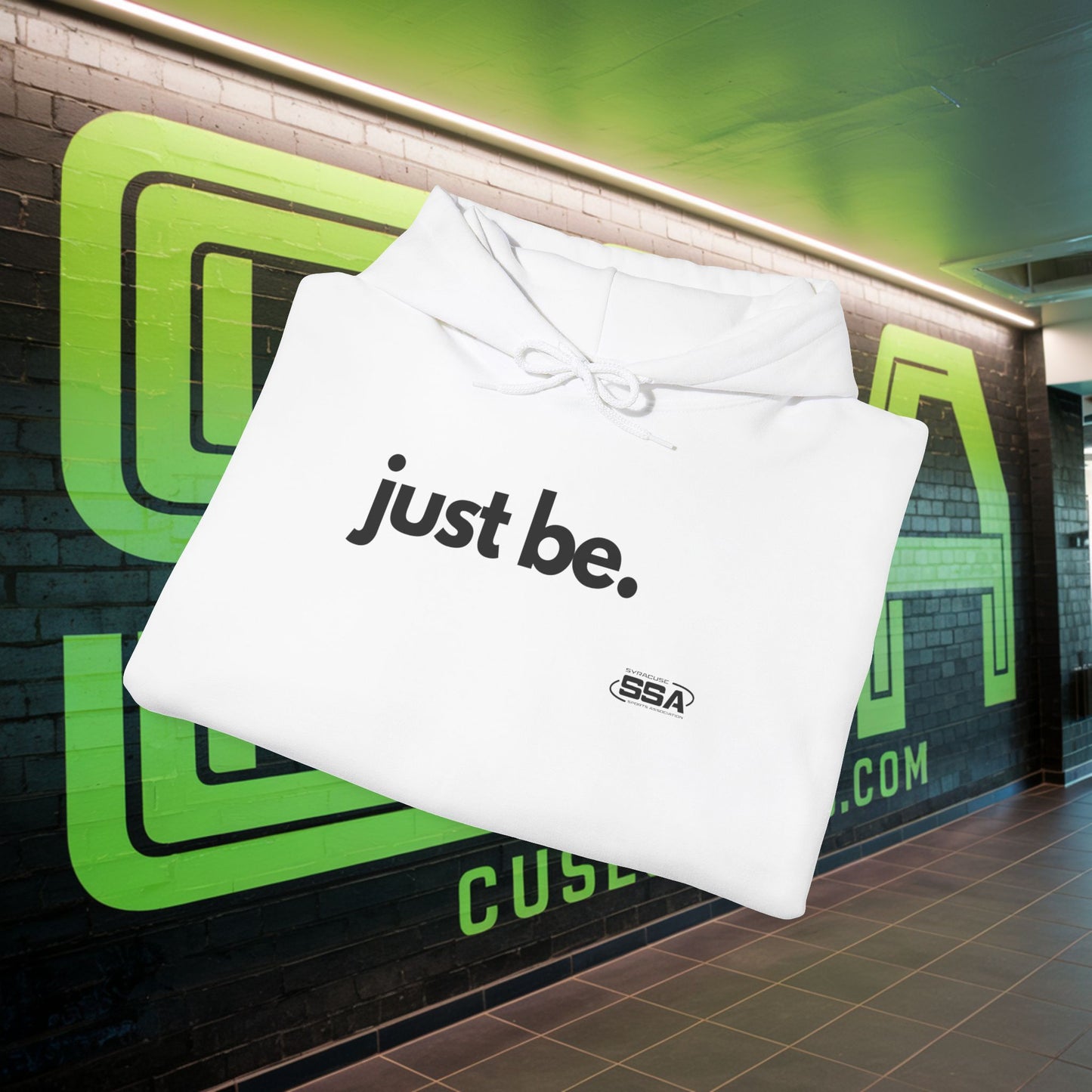 Just Be. | ComfortBlend Hoodie