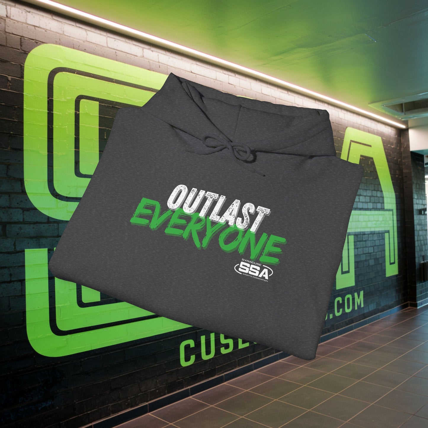 Outlast Everyone Rusty | ComfortBlend Hoodie