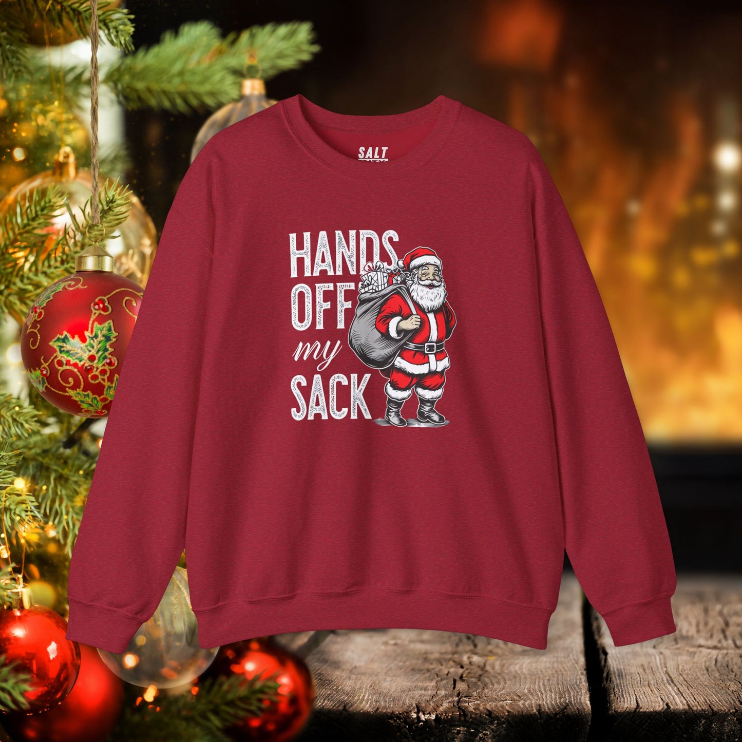 Santa's No-No Zone | Heavy Blend Sweatshirt