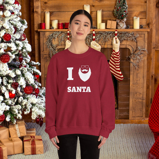 I ❤️ Santa | Heavy Blend Sweatshirt