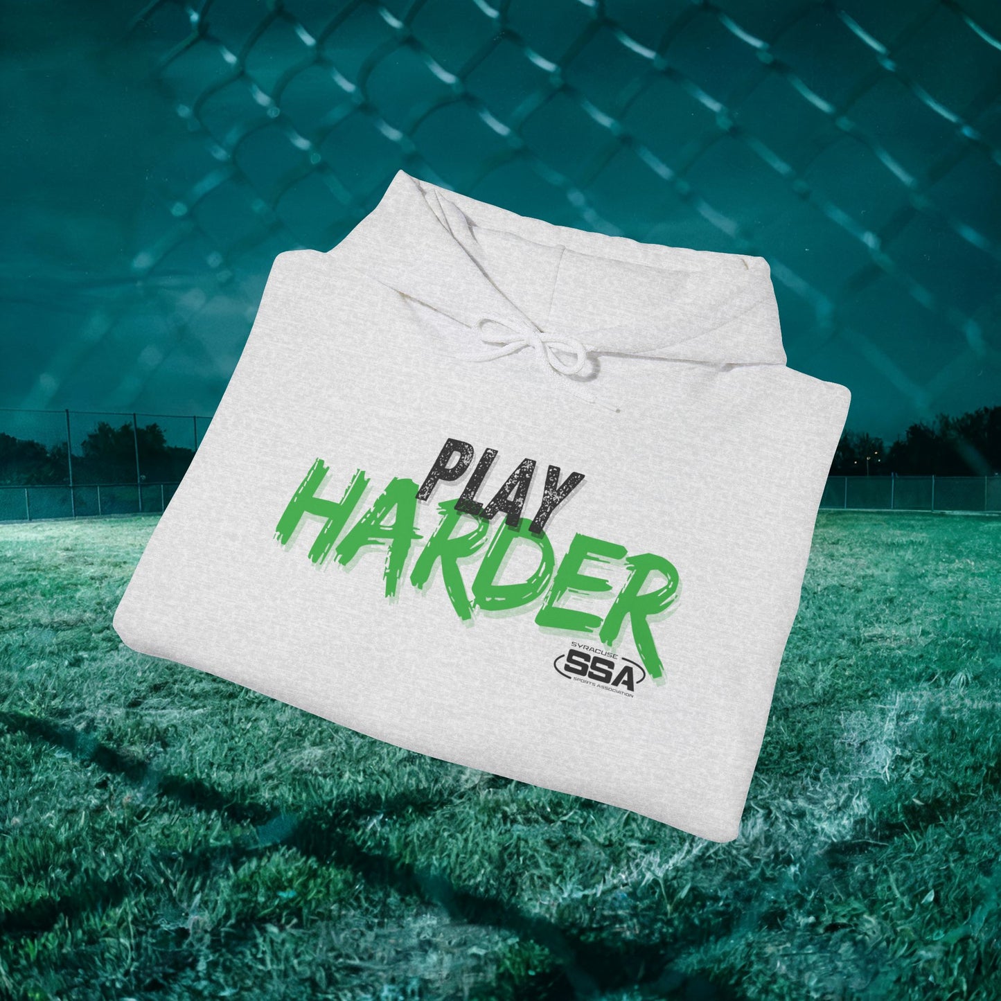 Play Harder Rusty | ComfortBlend Hoodie