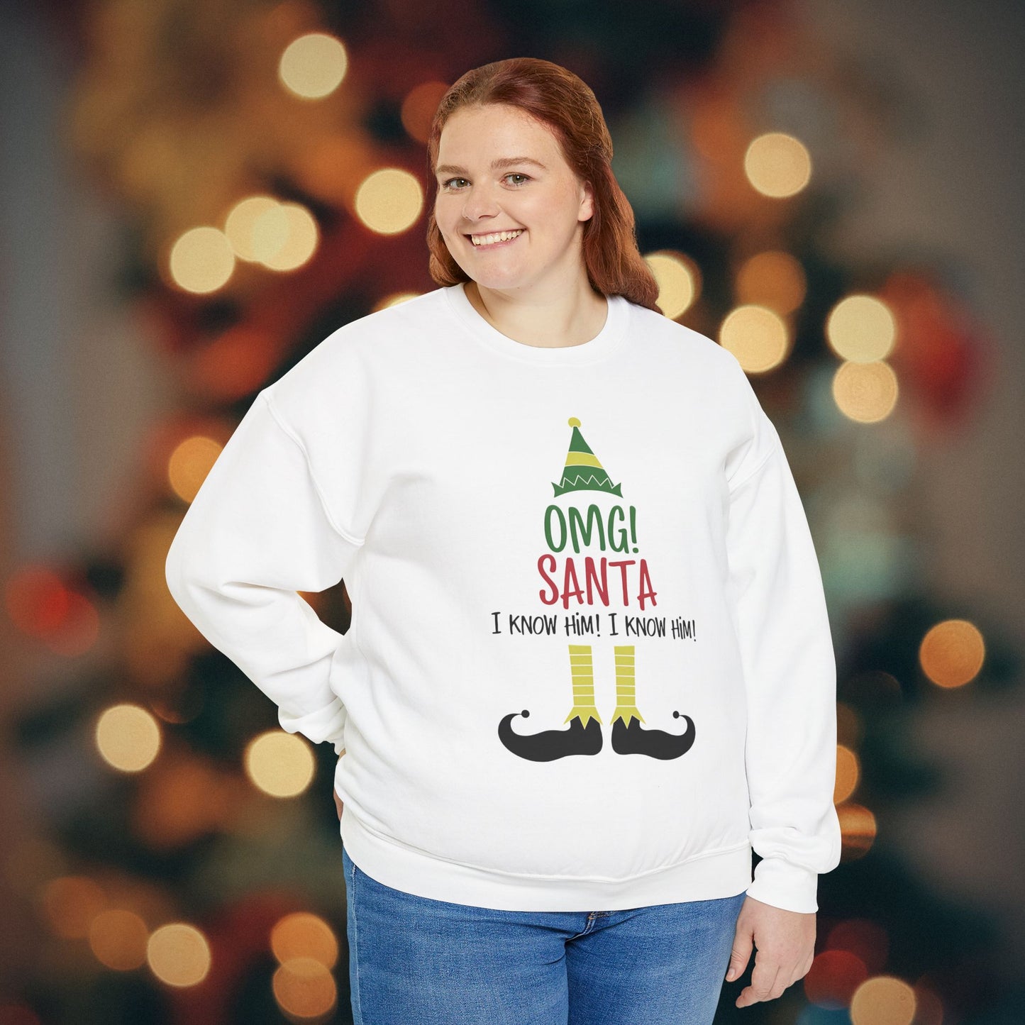 OMG Santa! | Heavy Blend Sweatshirt | SALE