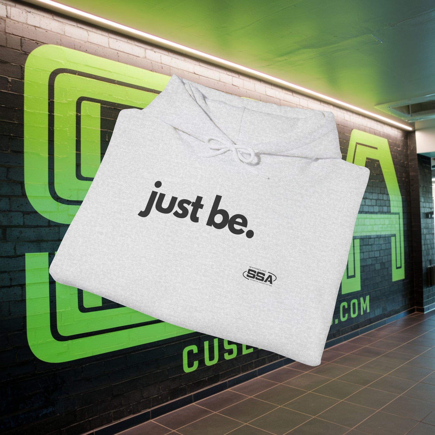 Just Be. | ComfortBlend Hoodie