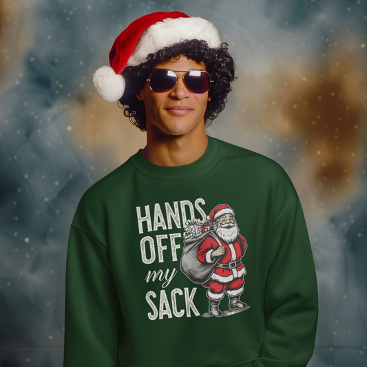 Santa's No-No Zone | Heavy Blend Sweatshirt | SALE