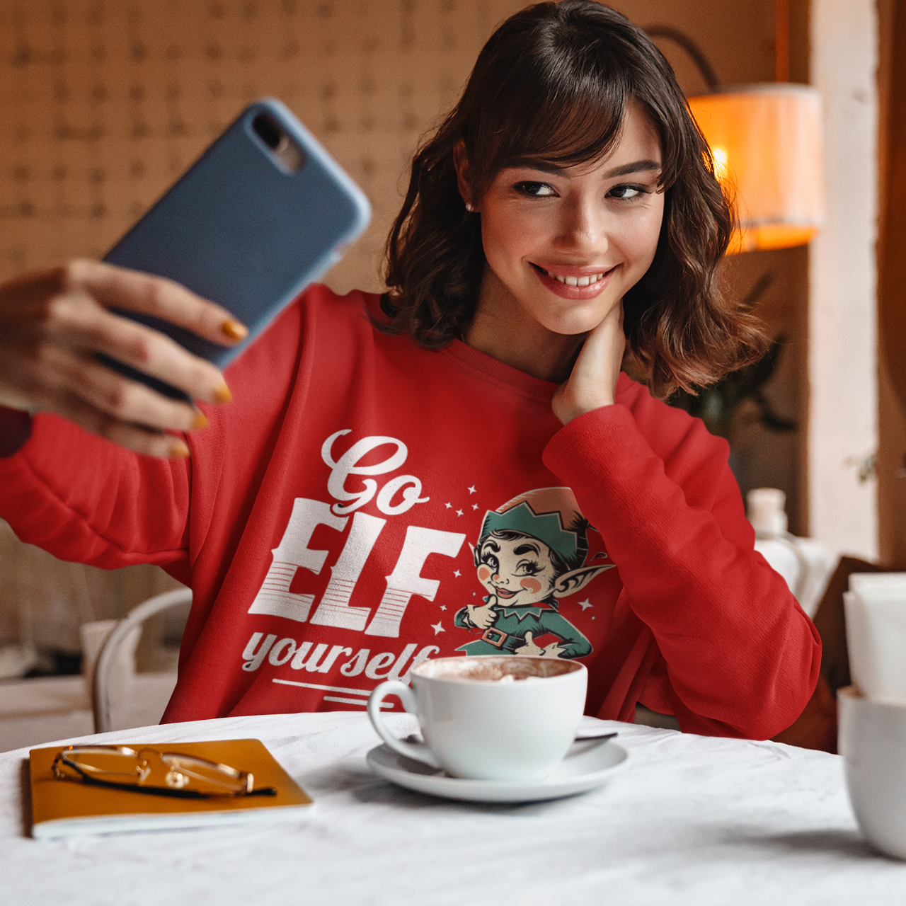 Go Elf Yourself | Heavy Blend Sweatshirt | SALE