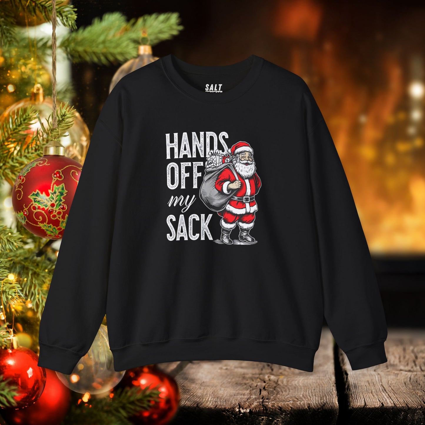 Santa's No-No Zone | Heavy Blend Sweatshirt