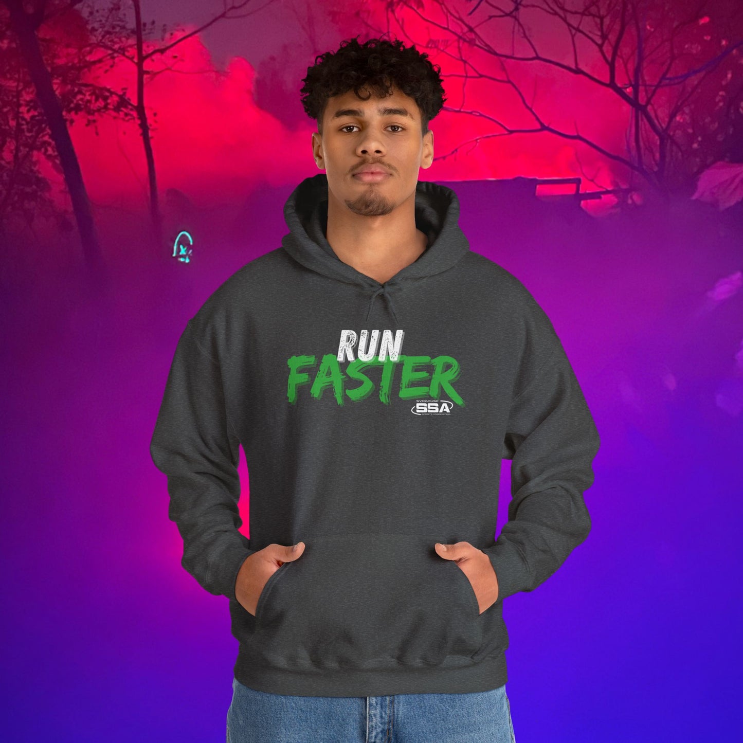 Run Faster Rusty | ComfortBlend Hoodie