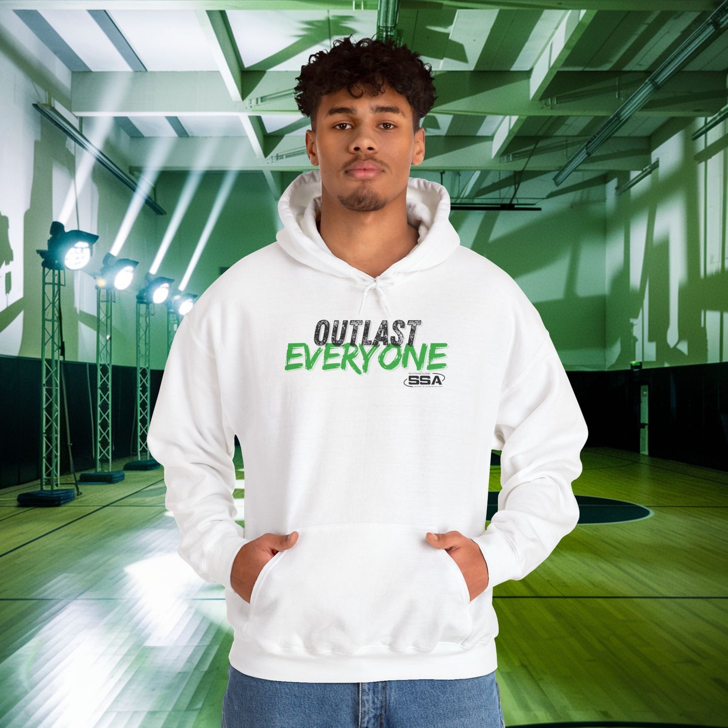 Outlast Everyone Rusty | ComfortBlend Hoodie