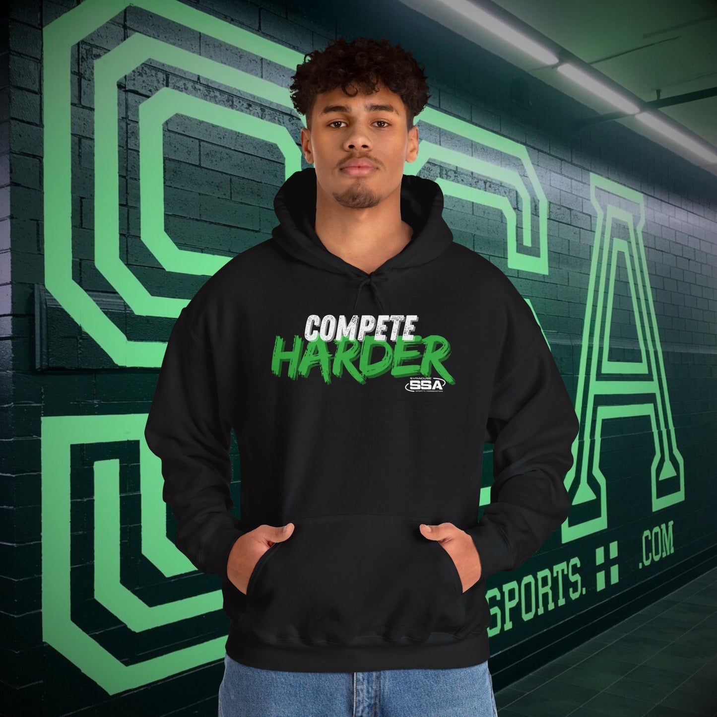 Compete Harder Rusty | ComfortBlend Hoodie