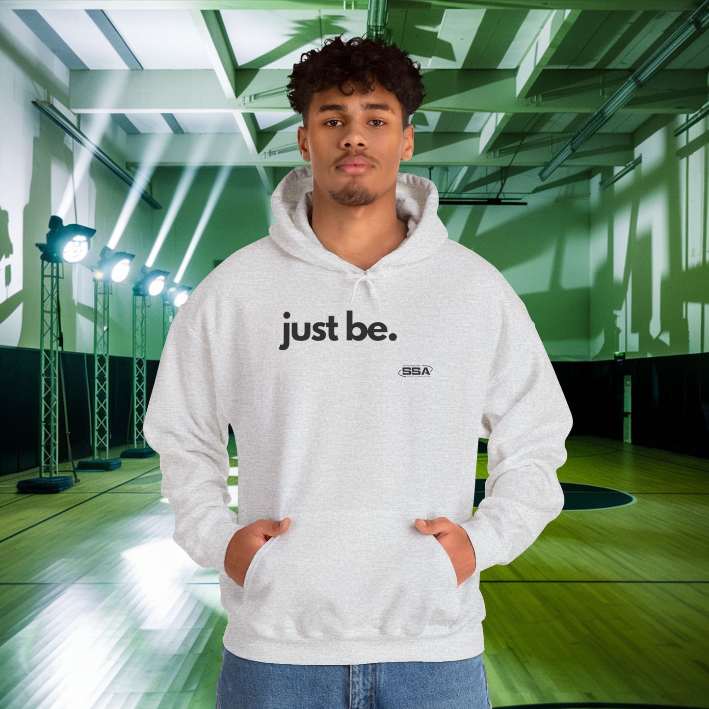 Just Be. | ComfortBlend Hoodie