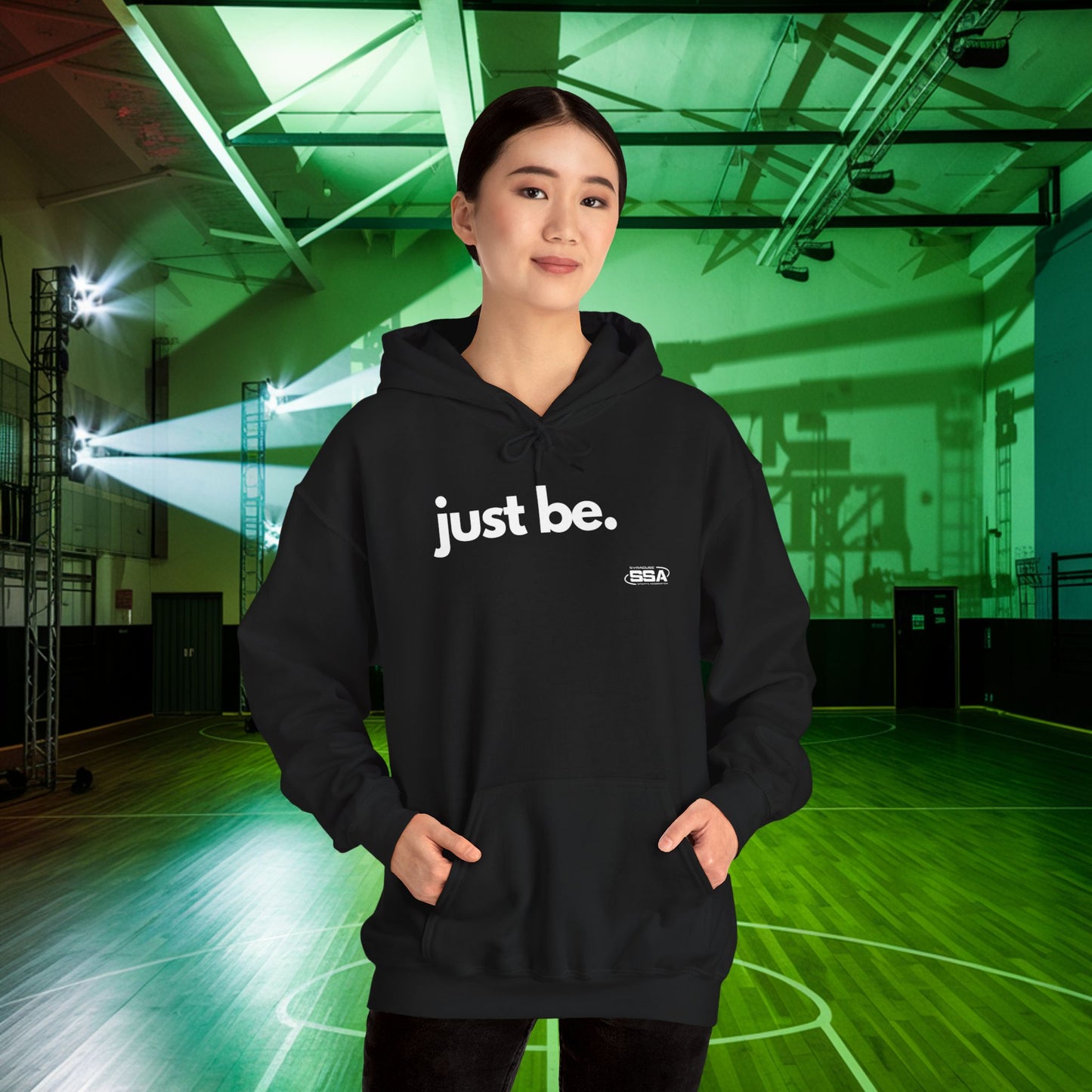 Just Be. | ComfortBlend Hoodie