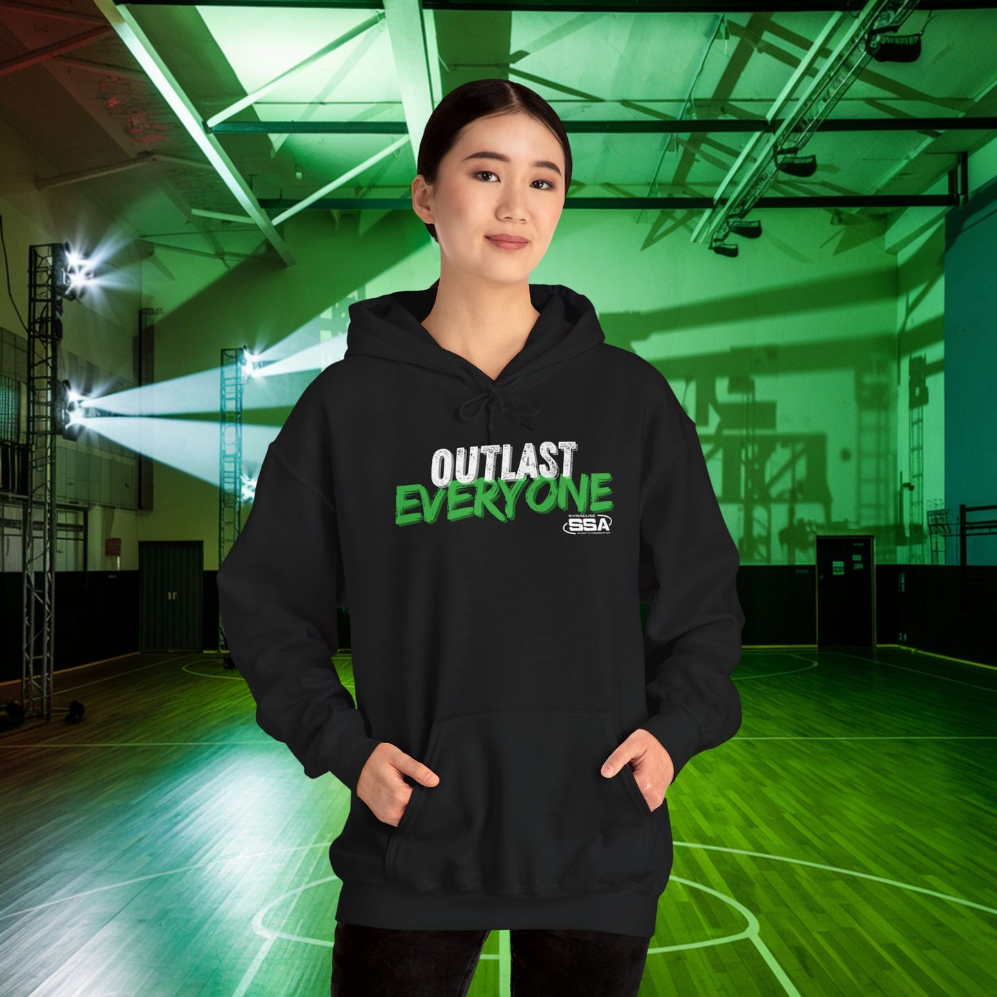 Outlast Everyone Rusty | ComfortBlend Hoodie