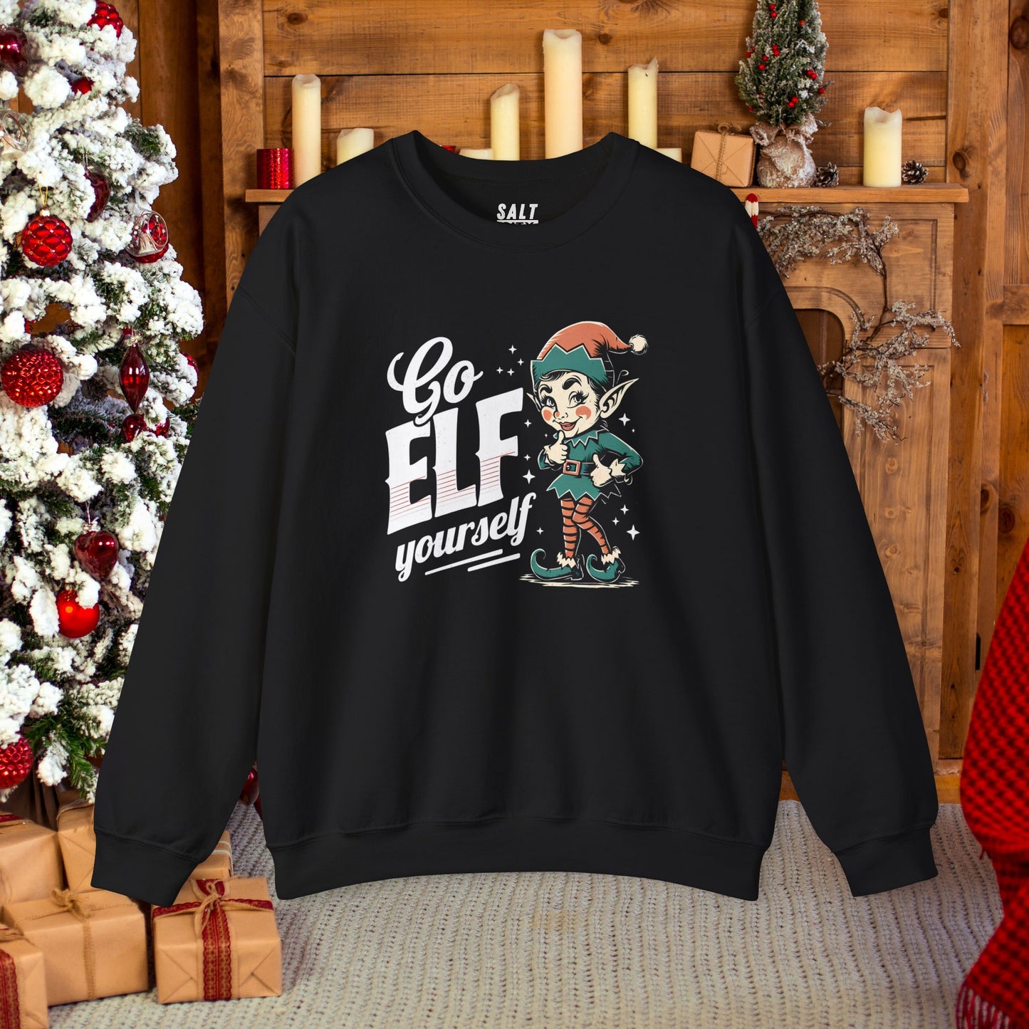 Go Elf Yourself | Heavy Blend Sweatshirt