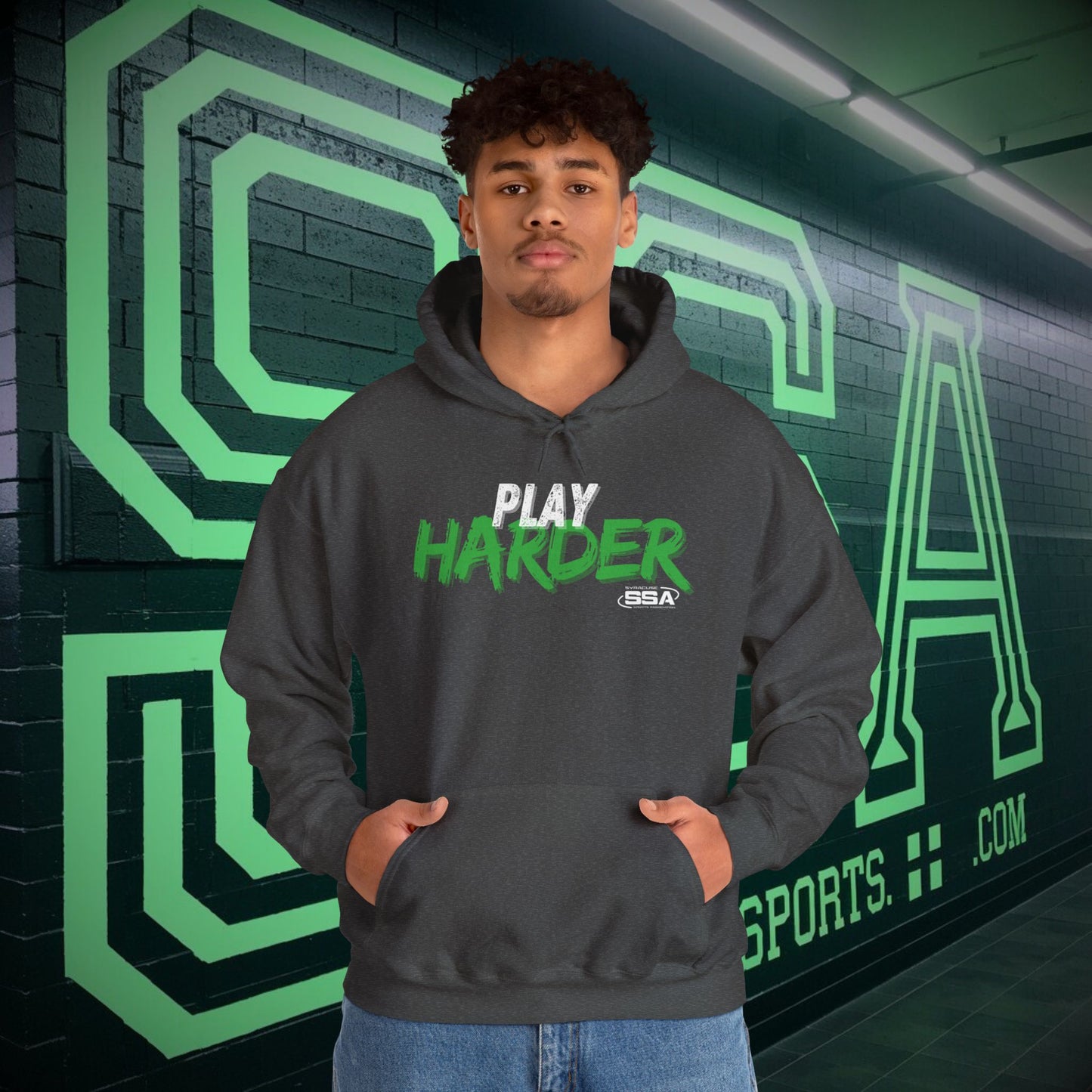 Compete Harder Rusty | ComfortBlend Hoodie