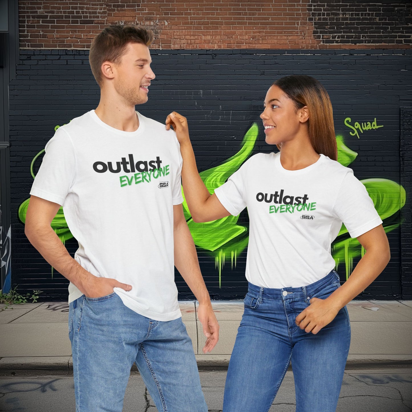 Outlast Everyone | Softstyle Comfort Tee