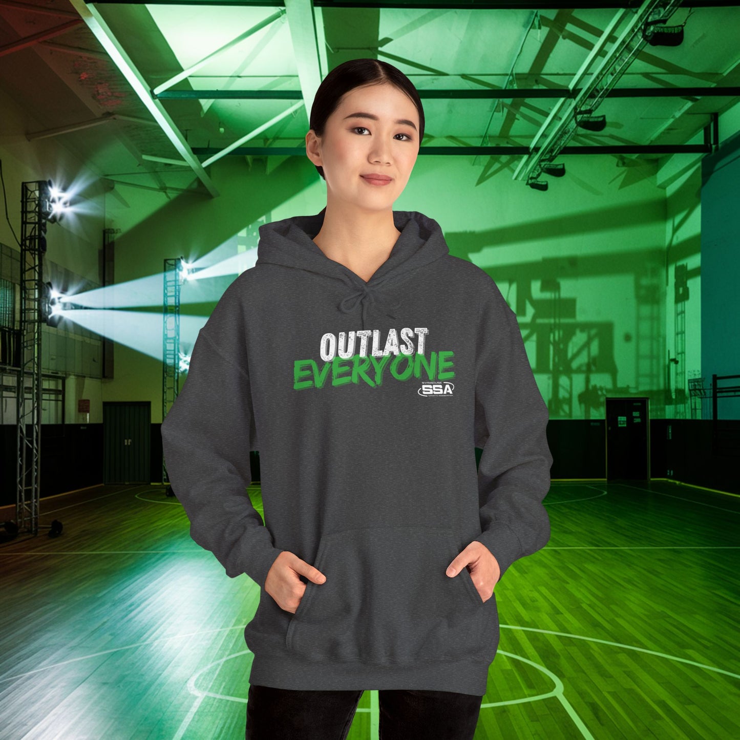 Outlast Everyone Rusty | ComfortBlend Hoodie