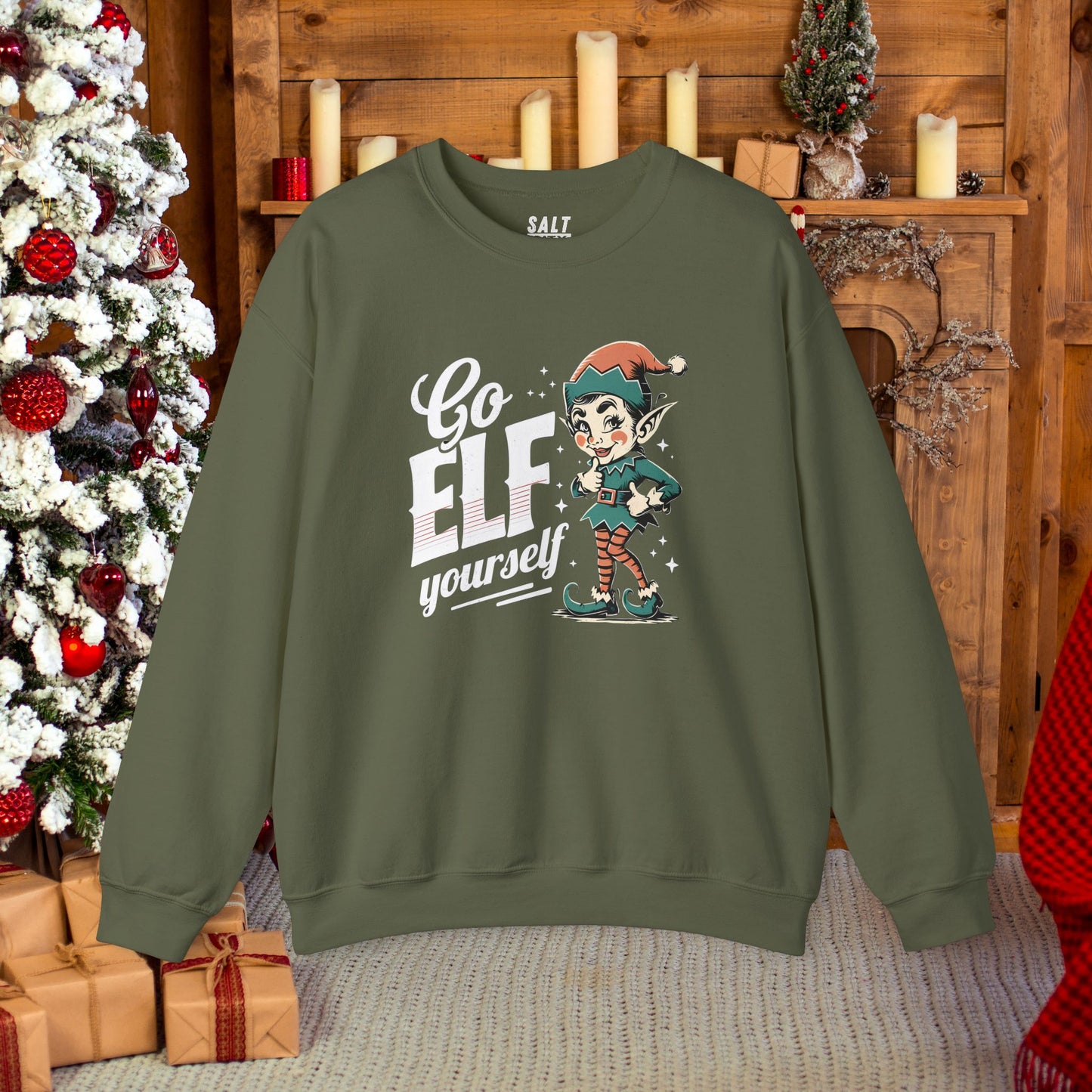 Go Elf Yourself | Heavy Blend Sweatshirt