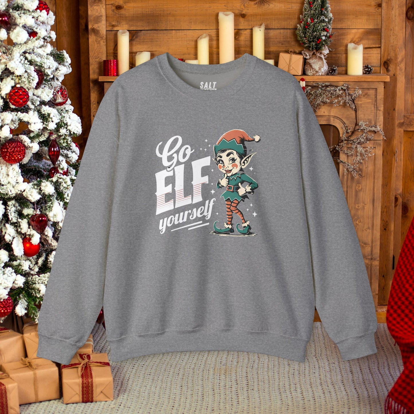 Go Elf Yourself | Heavy Blend Sweatshirt