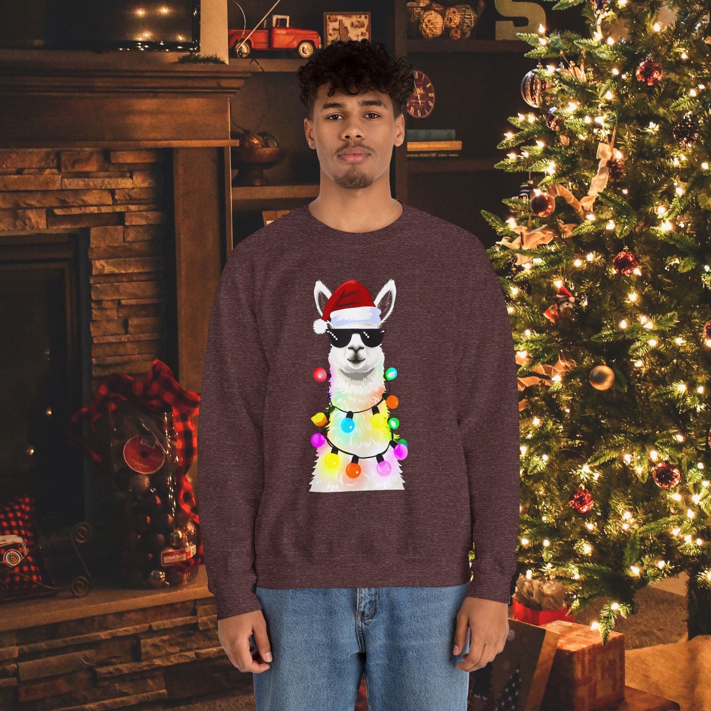 Jolly Llama | Heavy Blend Sweatshirt