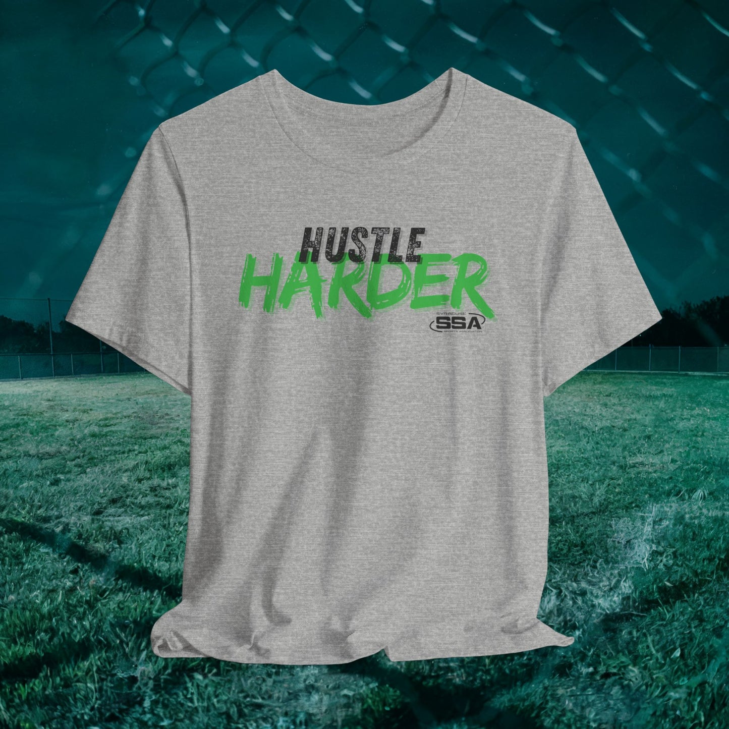 Hustle Harder Rusty | Softstyle Comfort Tee