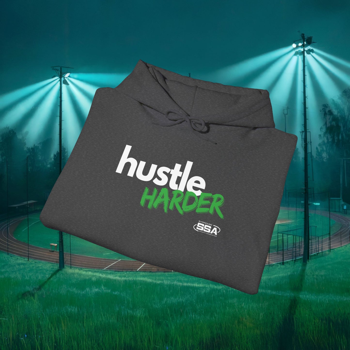 Hustle Harder | ComfortBlend Hoodie