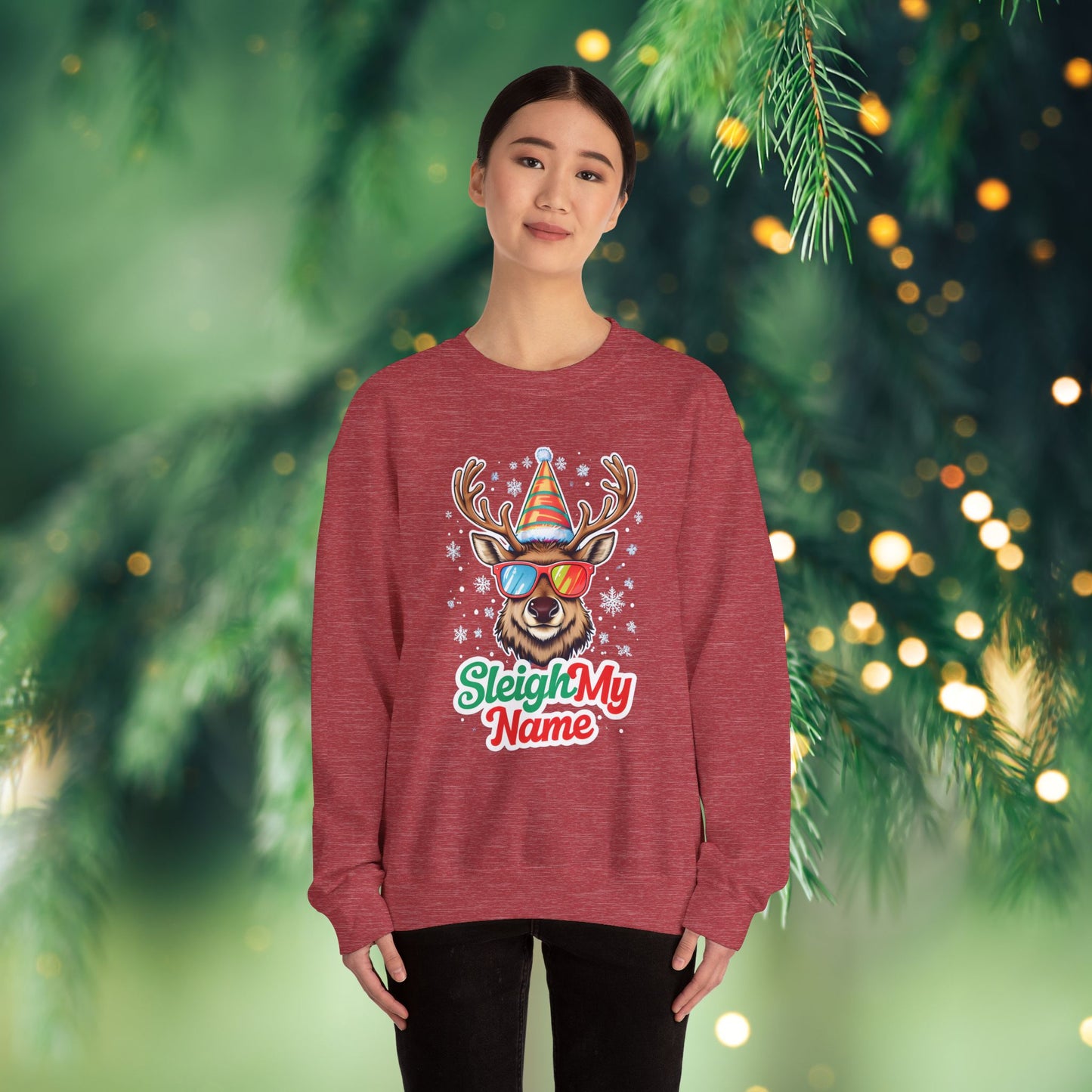 Sleigh My Name | Heavy Blend Sweatshirt