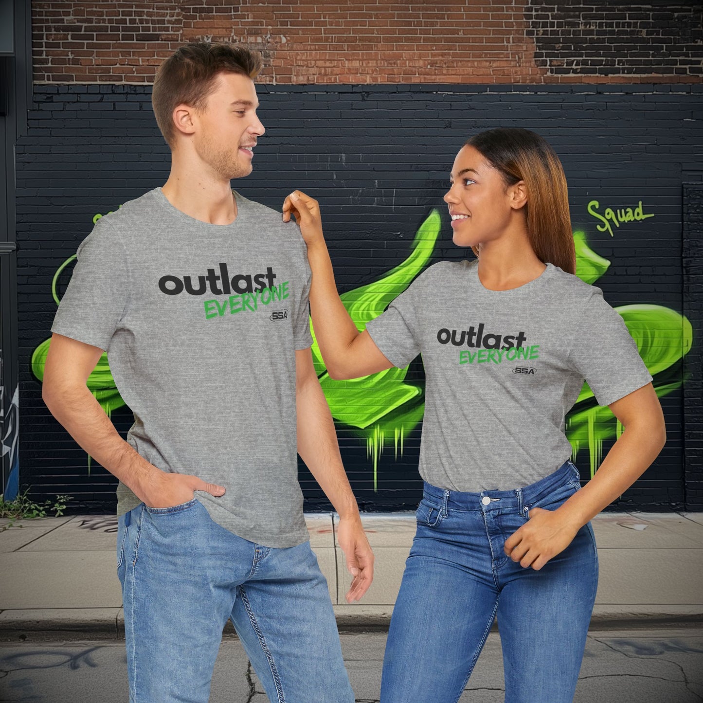 Outlast Everyone | Softstyle Comfort Tee