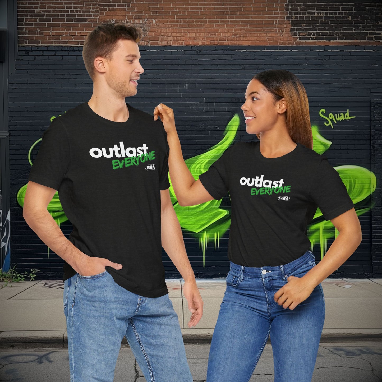 Outlast Everyone | Softstyle Comfort Tee