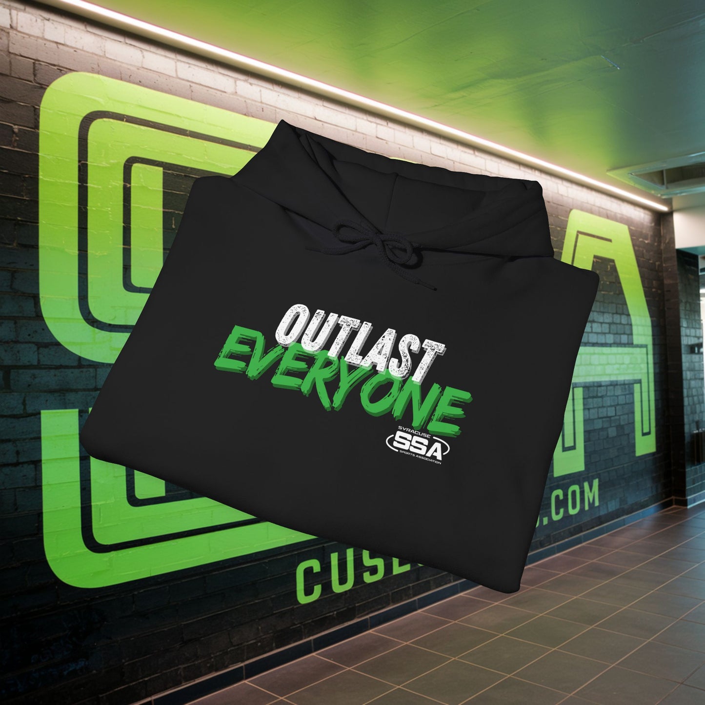 Outlast Everyone Rusty | ComfortBlend Hoodie