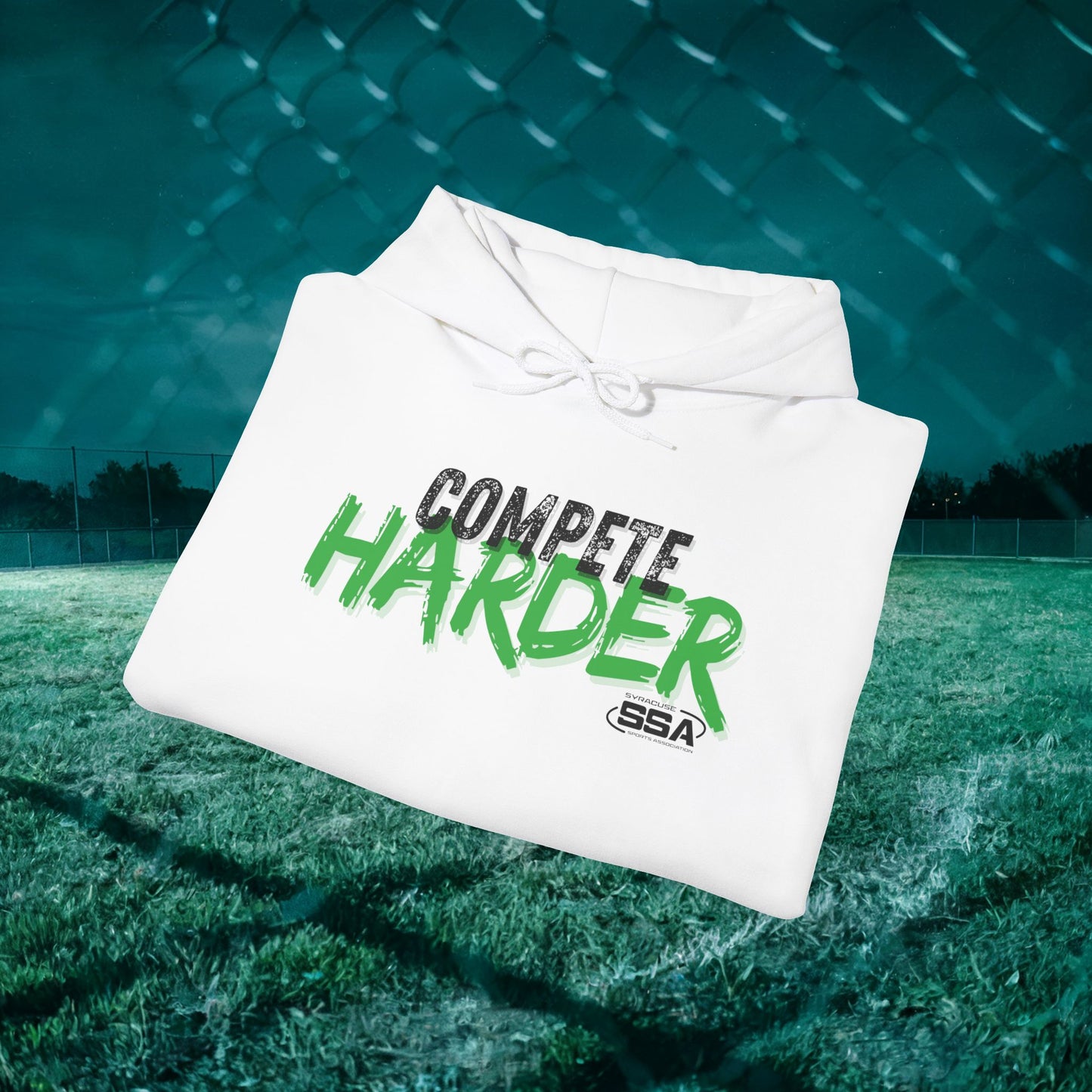 Compete Harder Rusty | ComfortBlend Hoodie