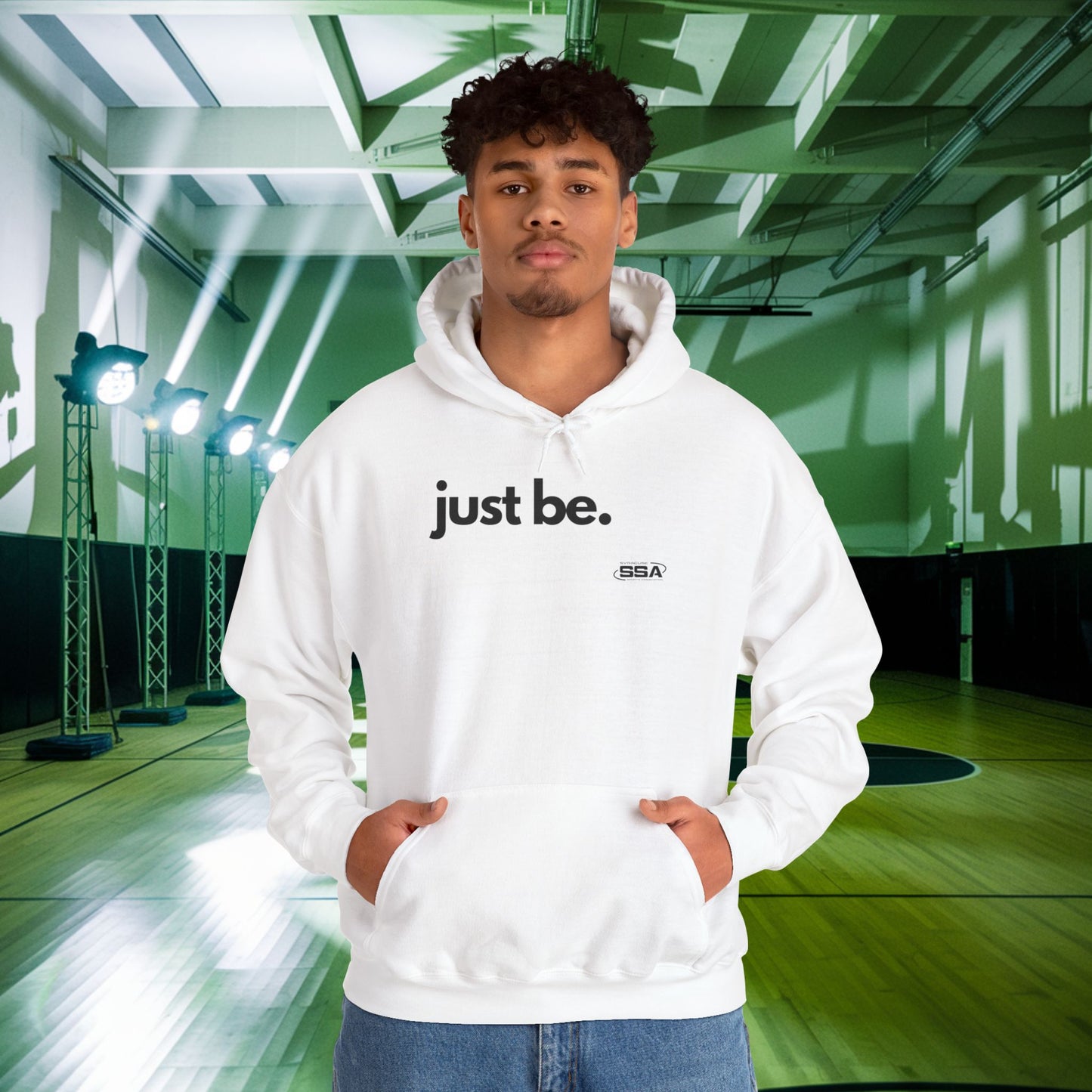 Just Be. | ComfortBlend Hoodie