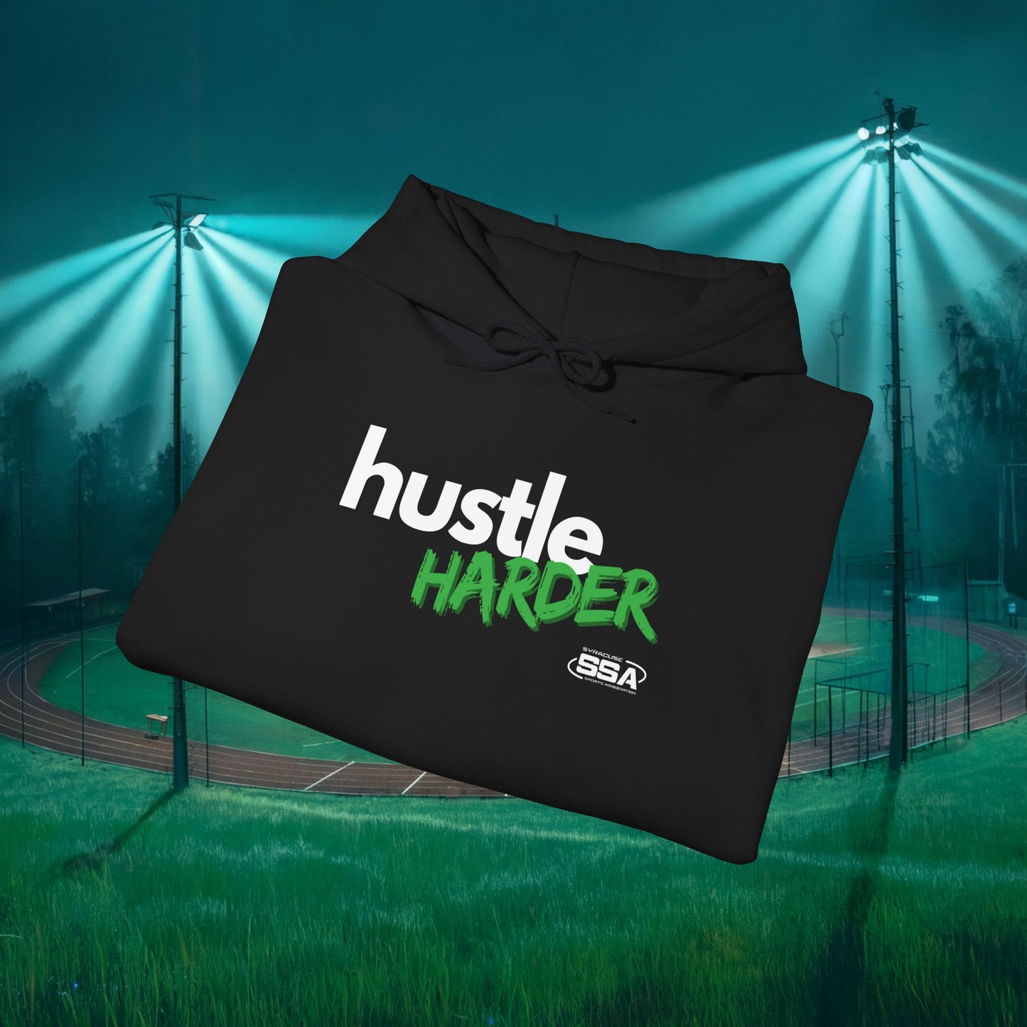 Hustle Harder | ComfortBlend Hoodie