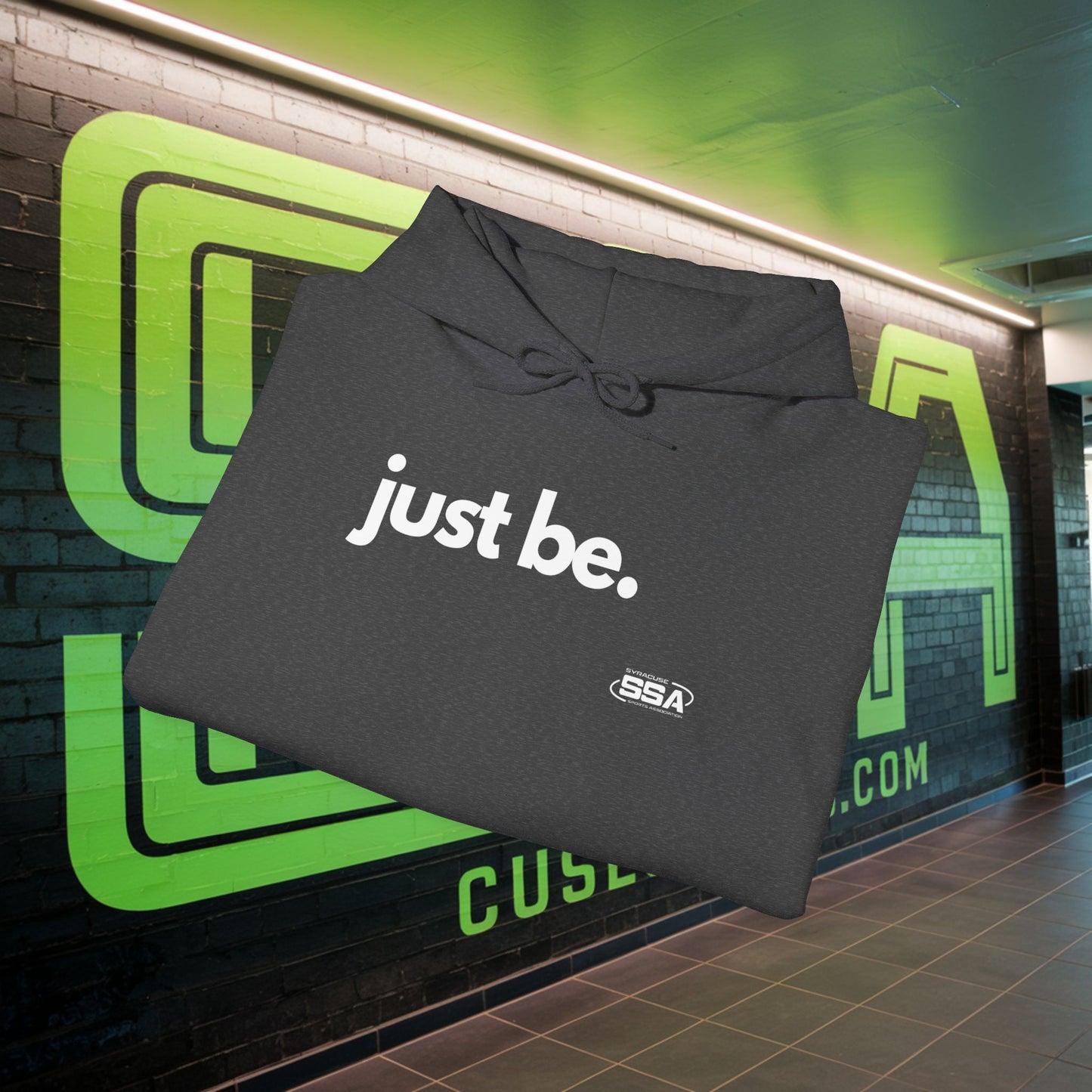 Just Be. | ComfortBlend Hoodie