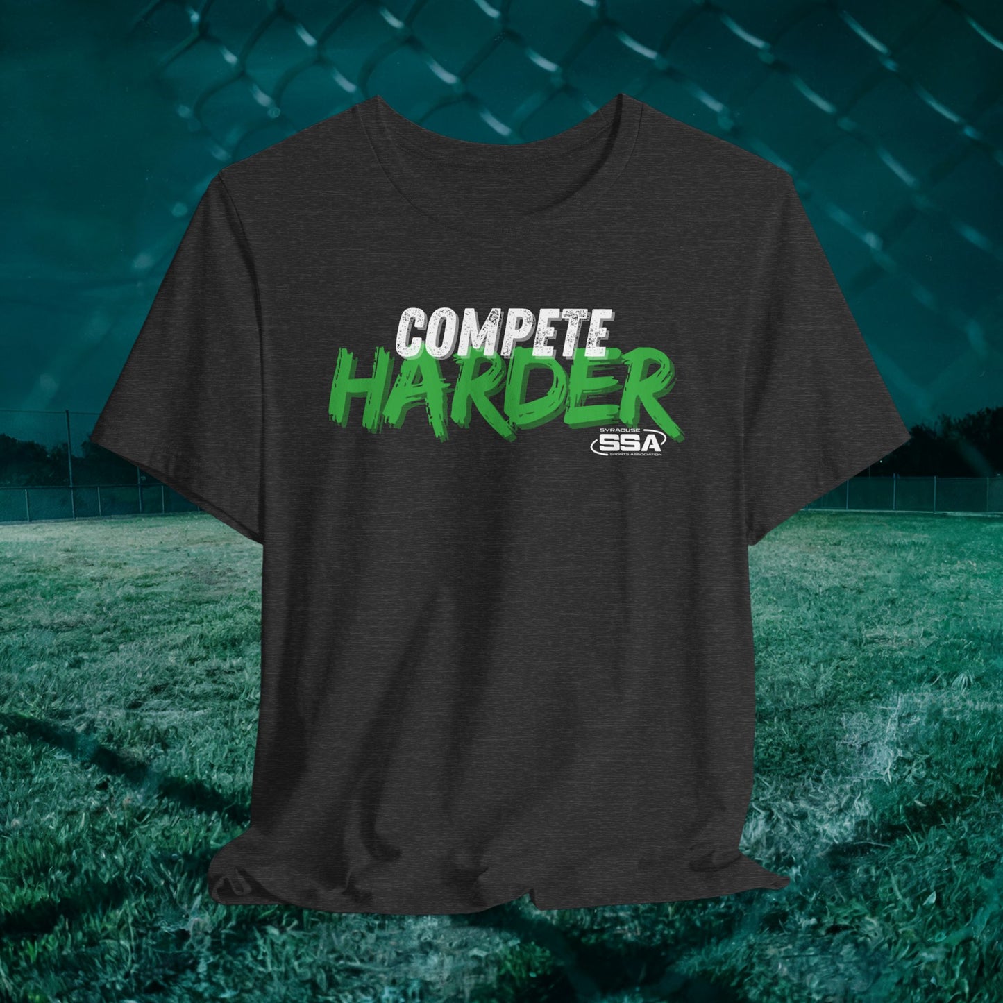 Compete Harder Rusty | Softstyle Comfort Tee