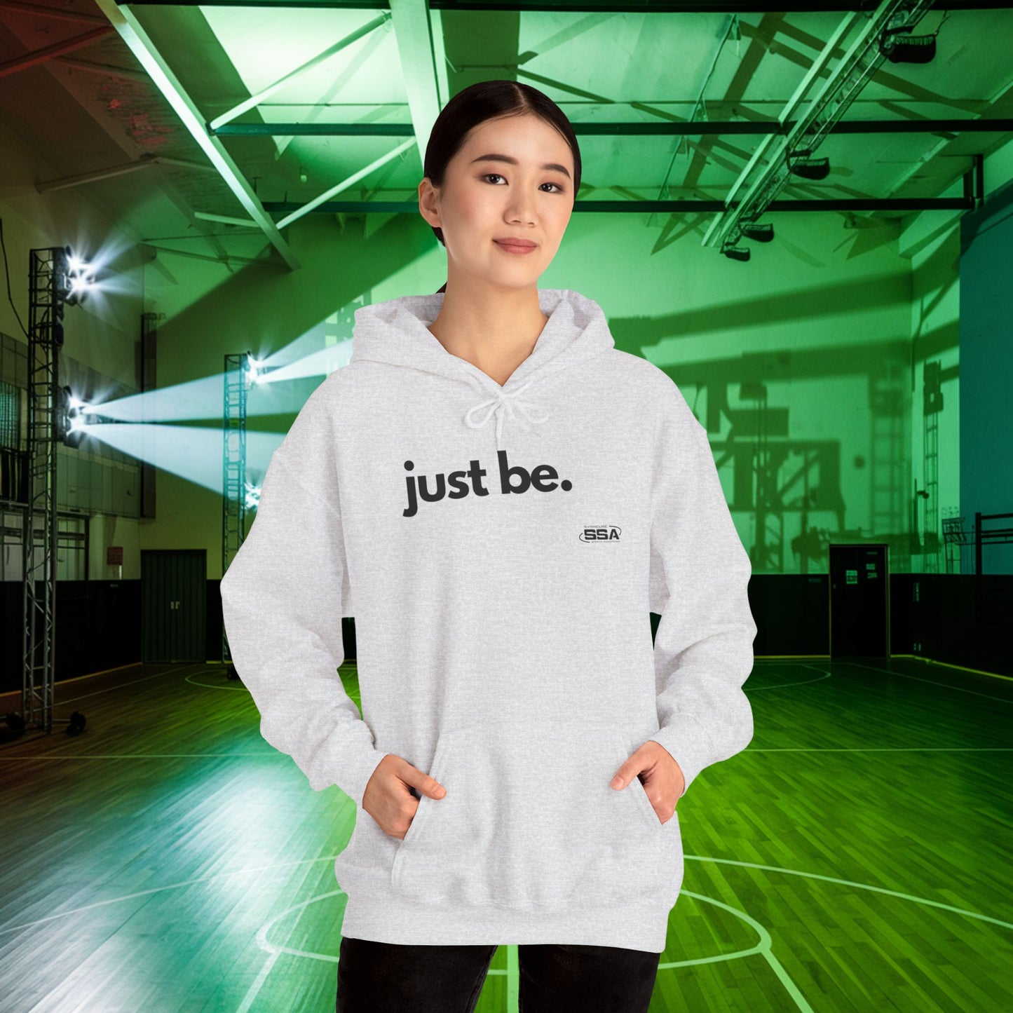 Just Be. | ComfortBlend Hoodie