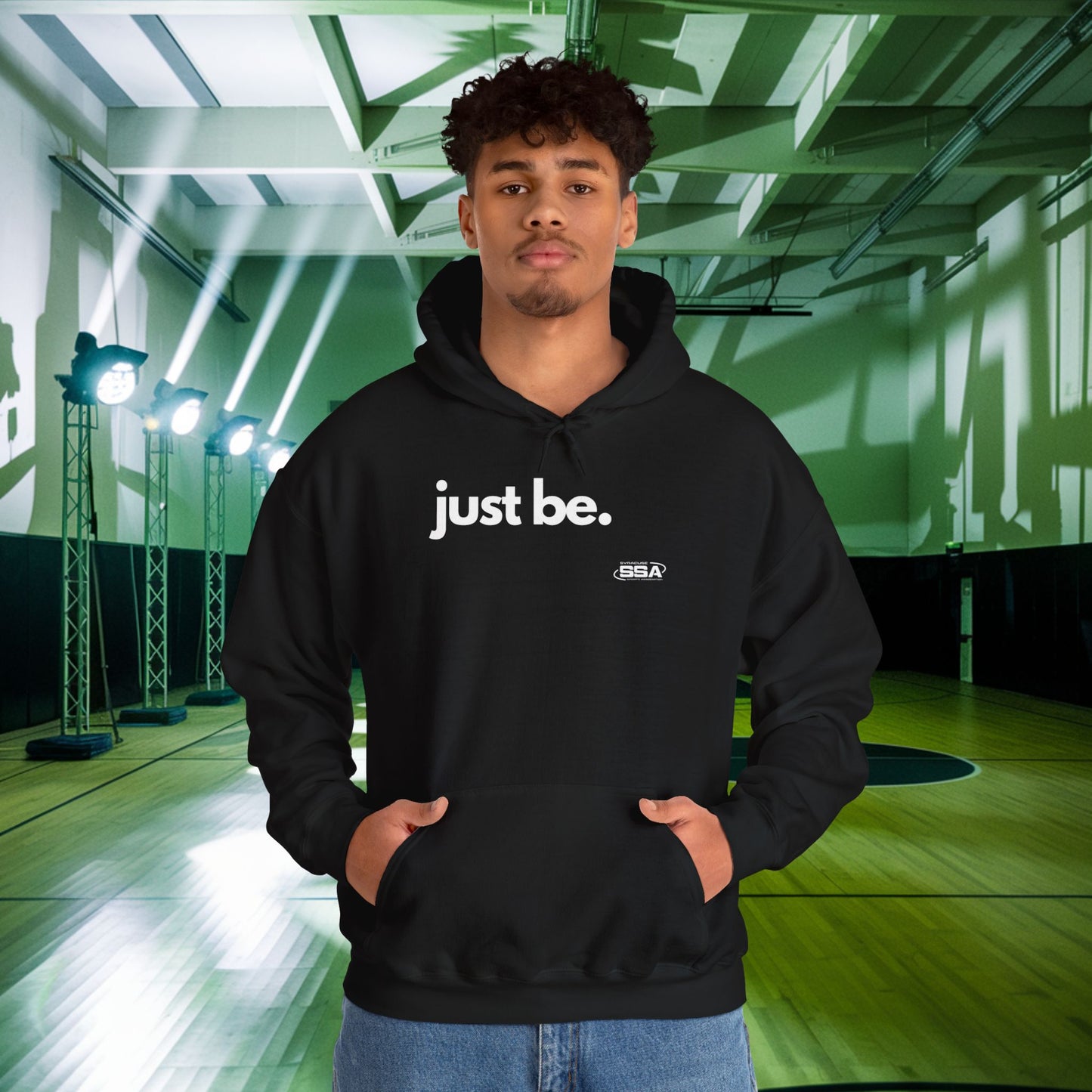 Just Be. | ComfortBlend Hoodie