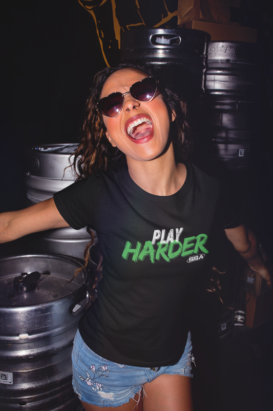 Play Harder Rusty | Softstyle Comfort Tee